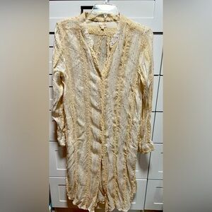 RANEES Glitzy Shirt, Sexy Shirt for The Pool or Beach D2